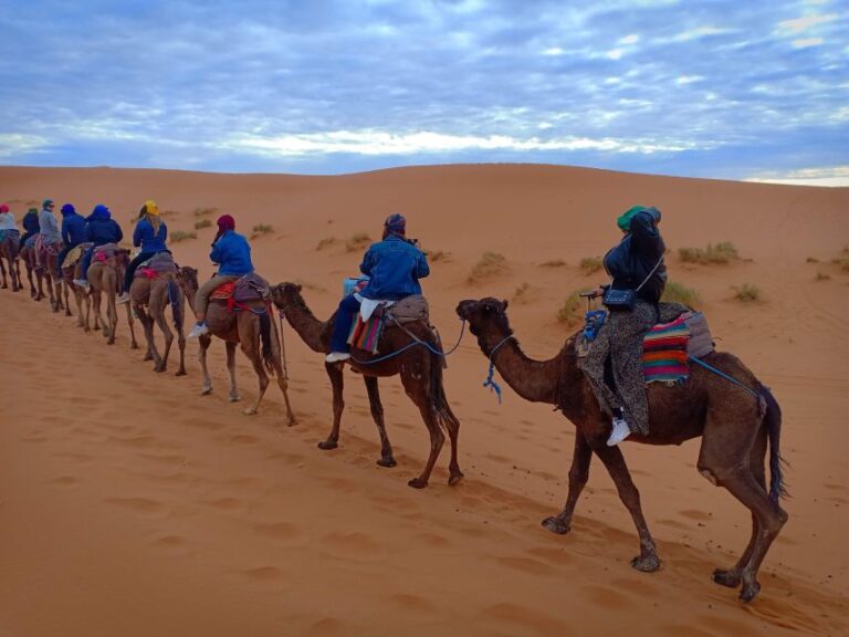 From Marrakech: 3-Day Trip to Fes via Merzouga Desert