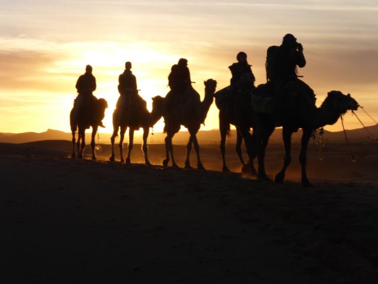 From Marrakech : 3 Days Camel Trek to Chegaga