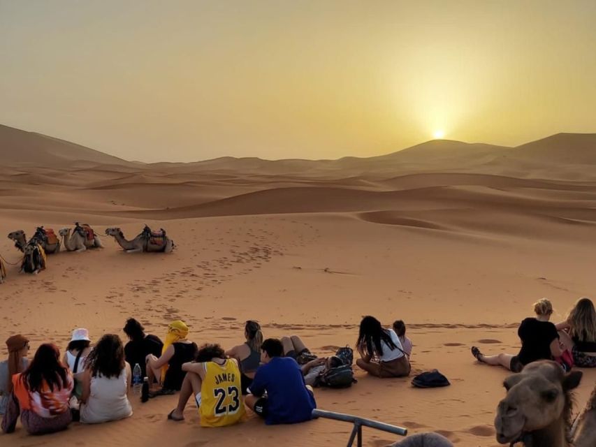 From Marrakech: 3 Days Desert Tour To Merzouga Dunes & Camel