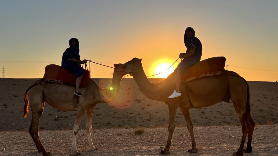 1 from marrakech agafay desert camel ride and dinner show From Marrakech: Agafay Desert Camel Ride and Dinner Show