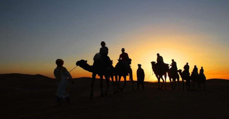 From Marrakech: Agafay Desert Sunset Camel Ride