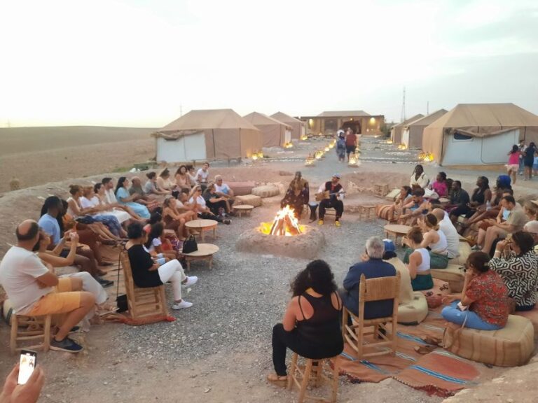 From Marrakech : Agafay Desert Sunset, Camel Ride,and Dinner