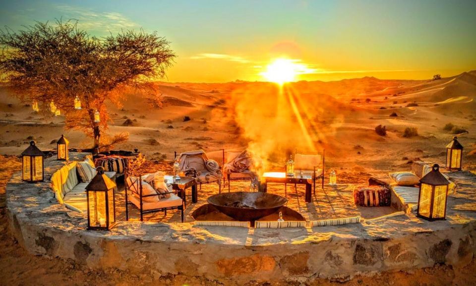 1 from marrakech agafay desert sunset dinner with camel ride From Marrakech : Agafay Desert Sunset Dinner With Camel Ride