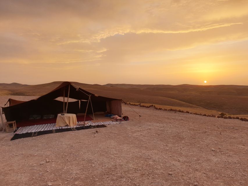 1 from marrakech agafay desert sunset tour with camel ride From Marrakech: Agafay Desert Sunset Tour With Camel Ride