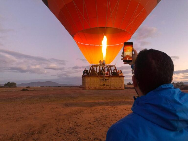 From Marrakech : Hot Air Balloon Ride With Breakfast