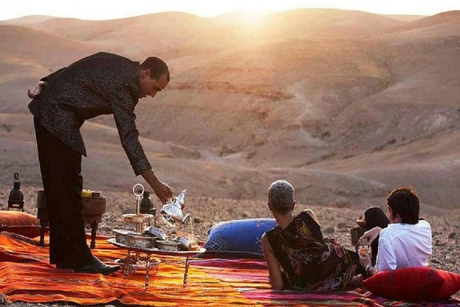 From Marrakech: Magical Dinner In Agafay Desert Under the Stars