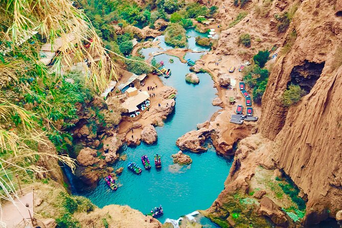 From Marrakech: Ouzoud Waterfalls Guided Hike and Boat Trip