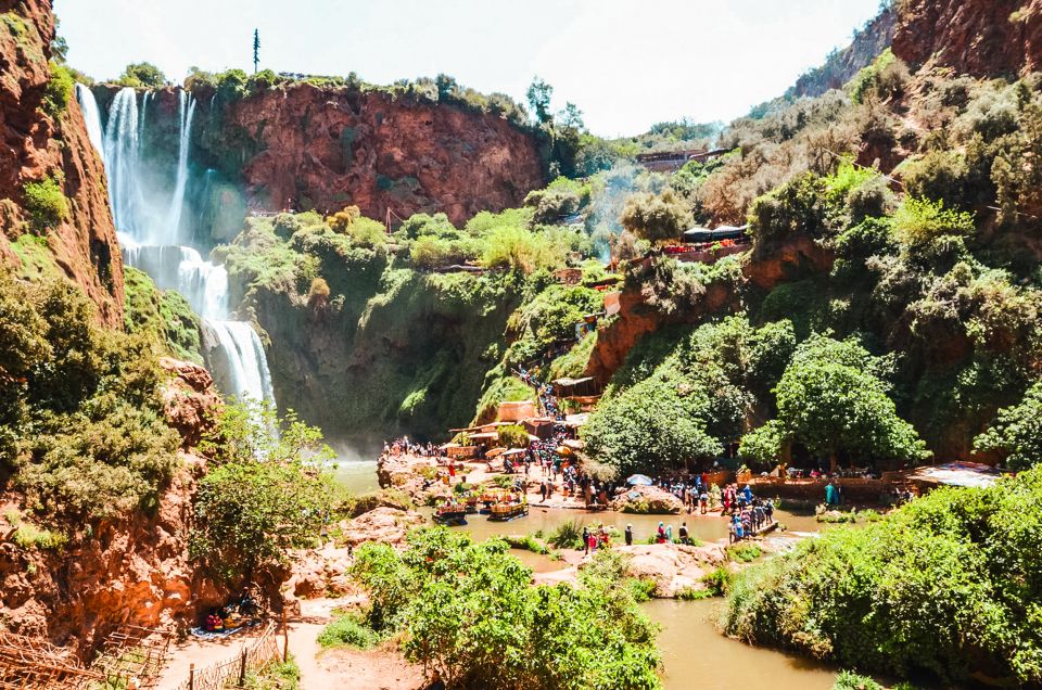 1 from marrakech ouzoud waterfalls guided tour boat ride From Marrakech: Ouzoud Waterfalls Guided Tour & Boat Ride