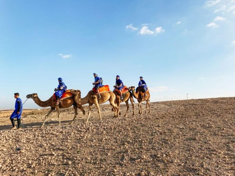 From Marrakech to Agafay Desert: A Desert Adventure