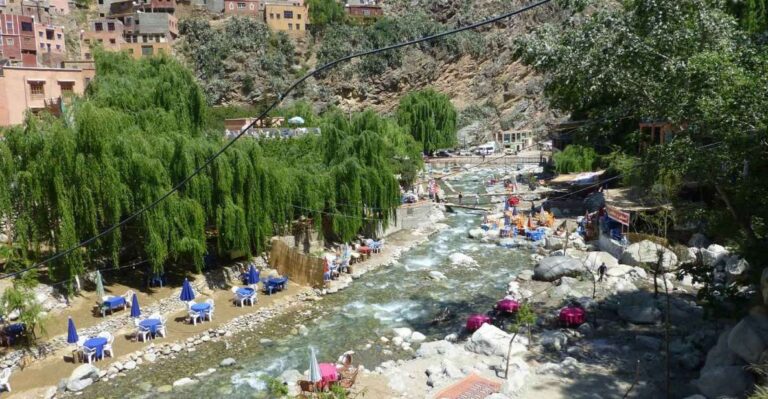 From Marrakech to Ourika River & Valley, Excursion Full-Day