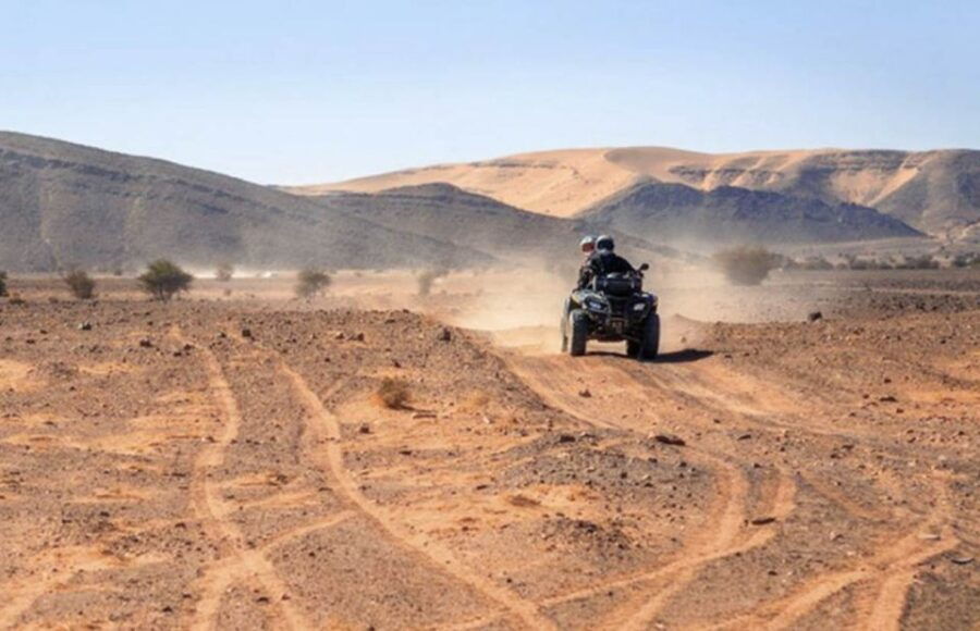 From Marrakesh: Agafay Desert Quad Bike and Camel Riding