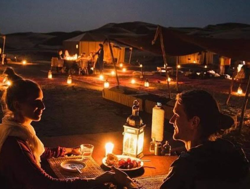 1 from marrakesh agafay desert sunset camel ride and dinner From Marrakesh: Agafay Desert Sunset, Camel Ride, and Dinner