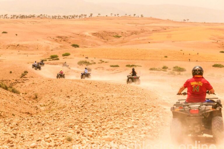 From Marrakesh: Private Agafay Desert Quad Biking Adventure