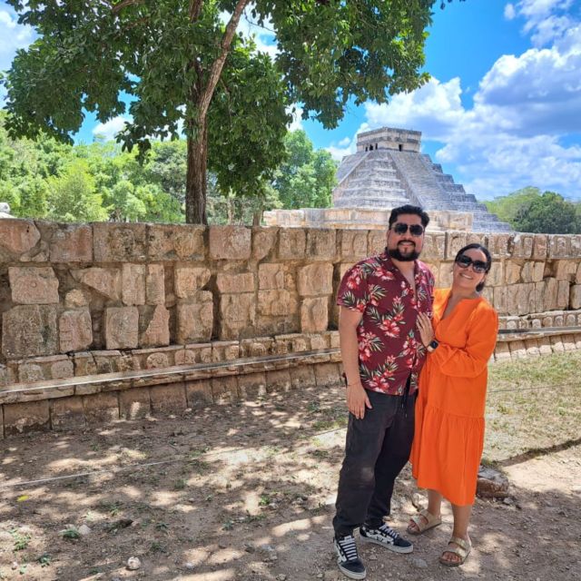 From Mérida: Chichén Itzá, Cenote Ik Kil, and Izamal Tour