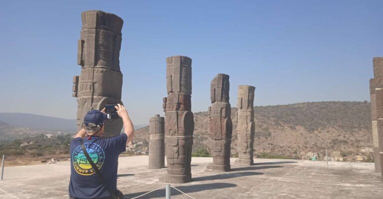 From Mexico City: Pyramids of Tula and Teotihuacan Day Tour