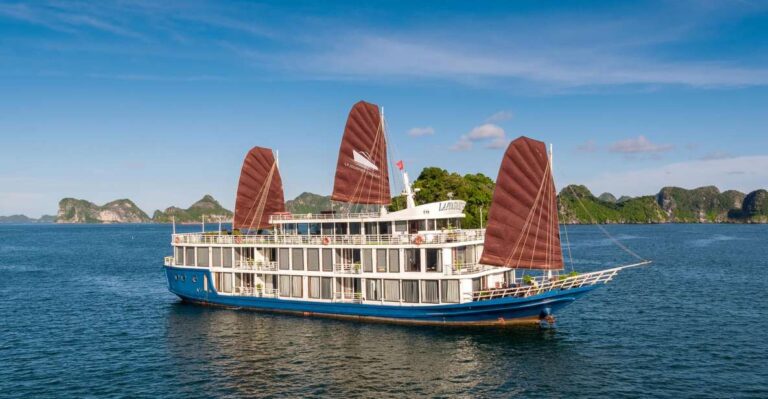 From Ninh Binh: AMANDA 5Star Cruise Ha Long Bay,Luxury Cabin