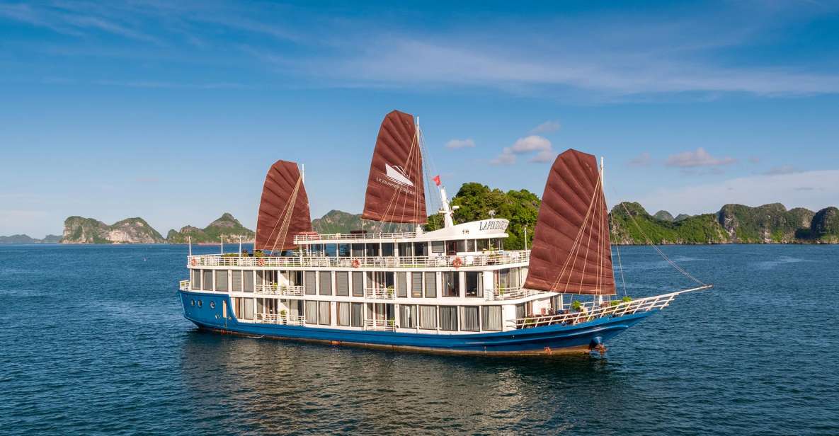 1 from ninh binh amanda 5star cruise ha long bayluxury cabin From Ninh Binh: AMANDA 5Star Cruise Ha Long Bay,Luxury Cabin