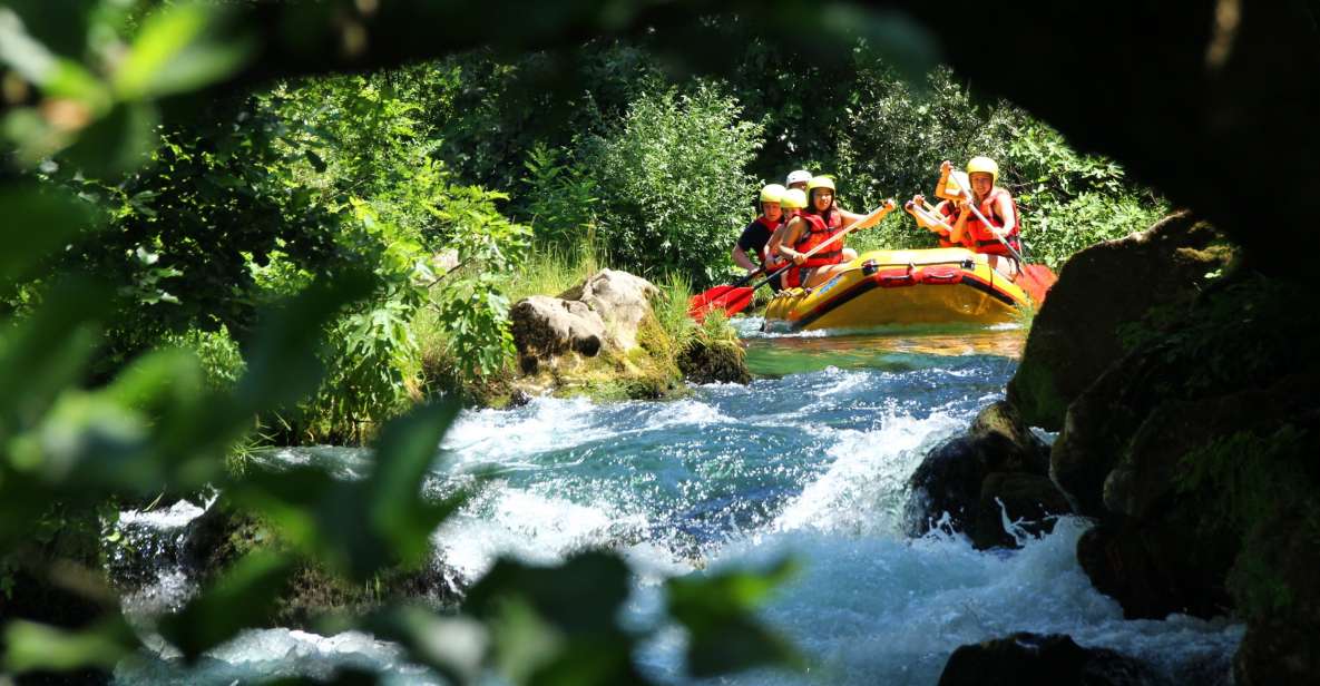 1 from omis cetina river rafting trip with underwater cave From Omiš: Cetina River Rafting Trip With Underwater Cave