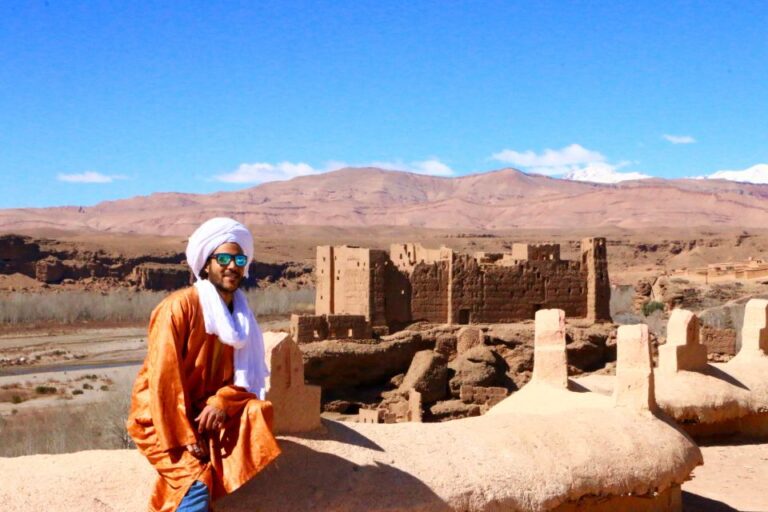 From Ouarzazate: Private 2-Day Merzouga Desert Tour