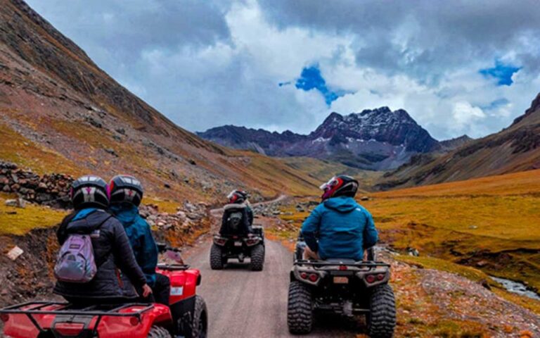 From Peru Private ATVs Tour to Rainbow Mountain Vinicunca
