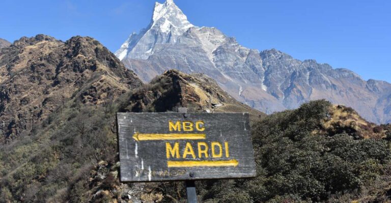 From Pokhara: 4 Days Mardi Himal Trek