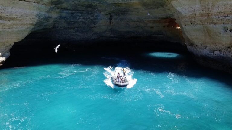 From Portimao: Benagil Cave and Marinha Beach Boat Tour