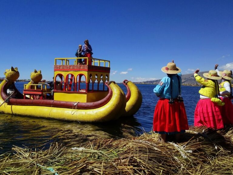 From Puno: Uros, Amantaní & Taquile Islands 2-Day Tour