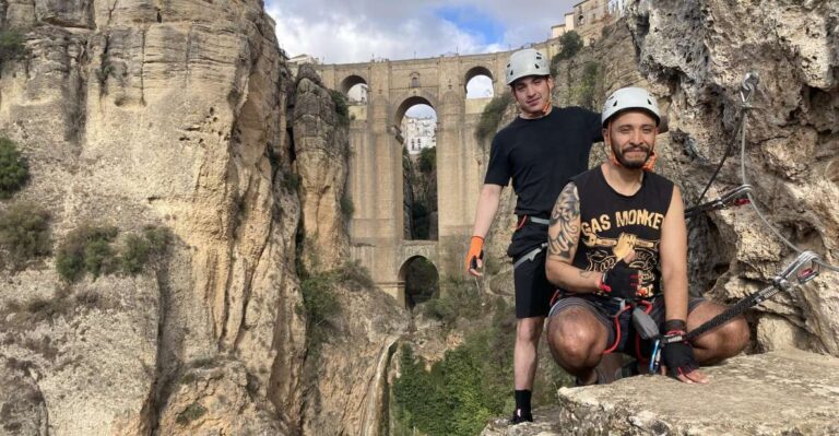 From Ronda: via Ferrata Tajo De Ronda Guided Climbing