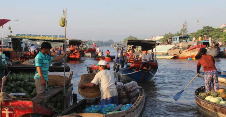 From Saigon: Private Tour to Cai Rang Floating Market 1 Day