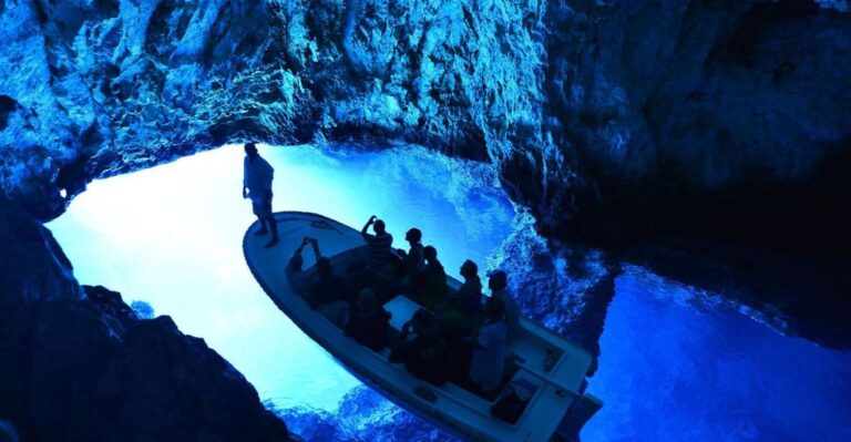 From Split: Blue Cave & 5 Islands Snorkeling Cruise
