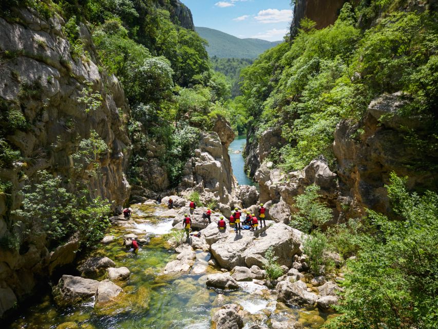 1 from split canyoning on cetina river From Split: Canyoning on Cetina River