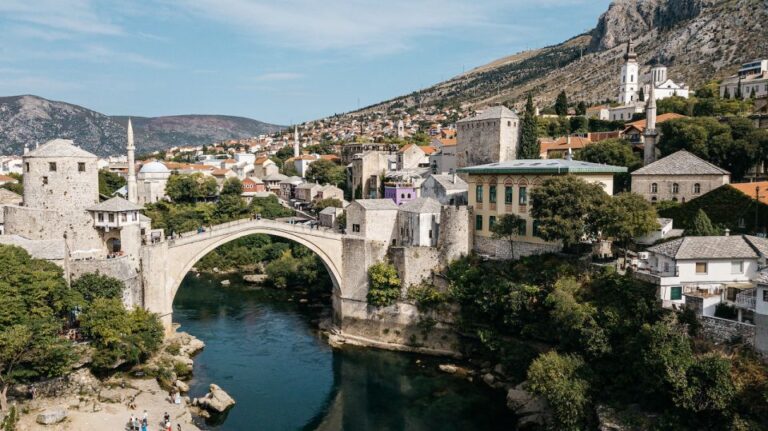 From Split: Mostar and Kravice Waterfalls Tour With Tickets