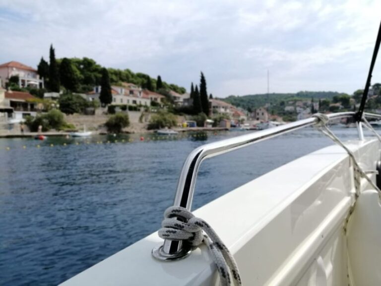 From Trogir: 3 Islands Half Day Tour With Blue Lagoon