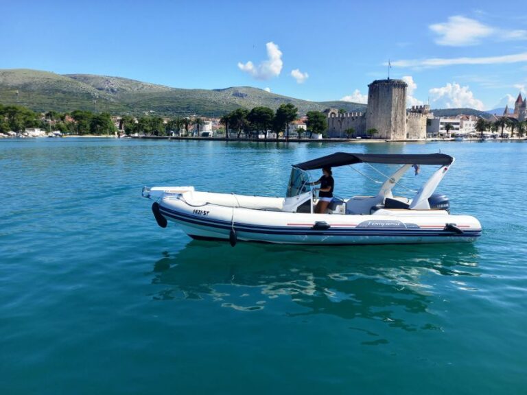 From Trogir: Half-Day Island Tour to Blue Lagoon