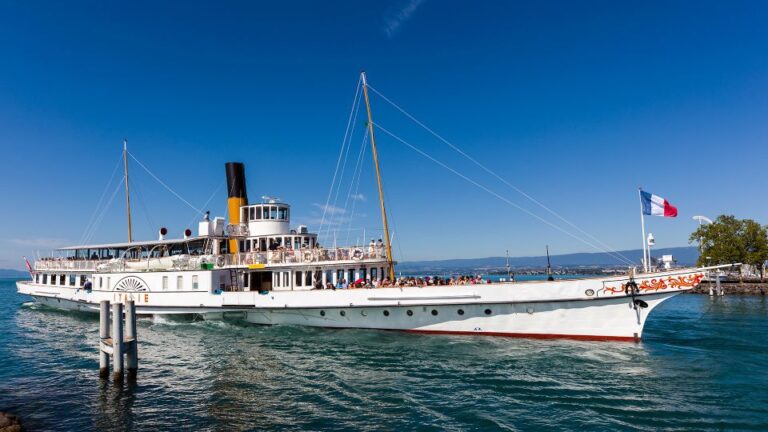 From Vevey: 2-Hour Riviera Cruise