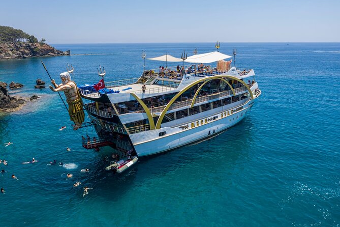 Full-Day Boat Tour From Antalya With Lunch and Foam Party