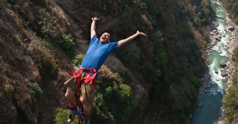 Full-Day Bungee Jumping Adventure From Kathmandu