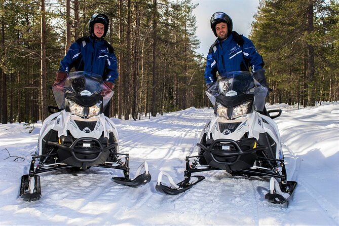 Full-Day Further to the Wilderness Guided Snowmobiling in Inari