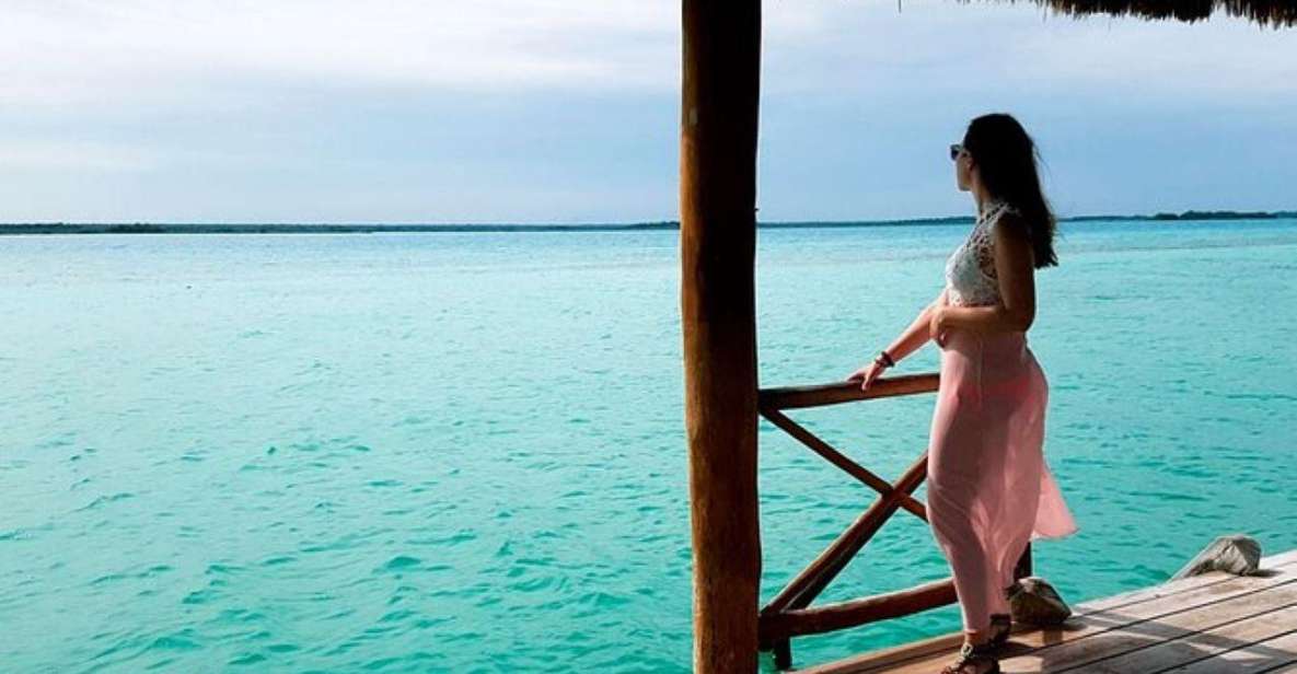 Full-day Guided Tour in Bacalar: The Lagoon of Seven Colors