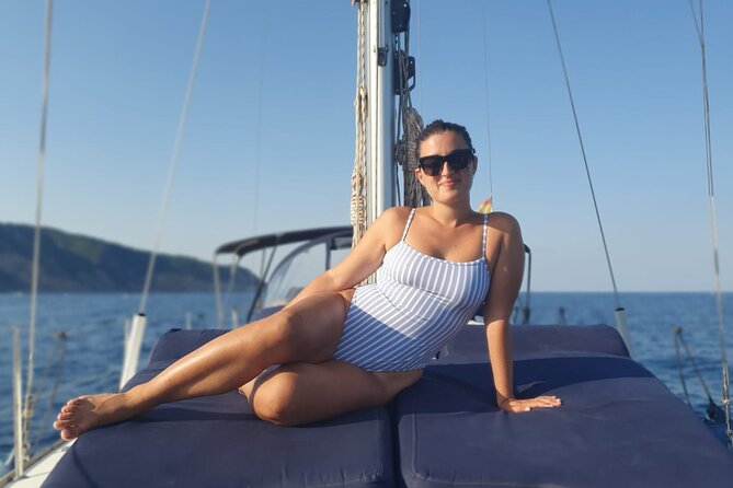 1 full day private sailing trip in barcelona Full Day Private Sailing Trip in Barcelona