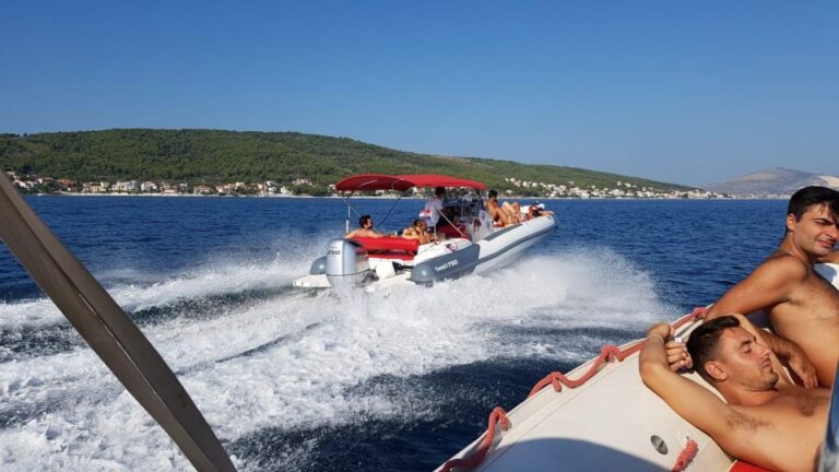 Full-Day Private Speed Boat Tour to Hvar & Brač