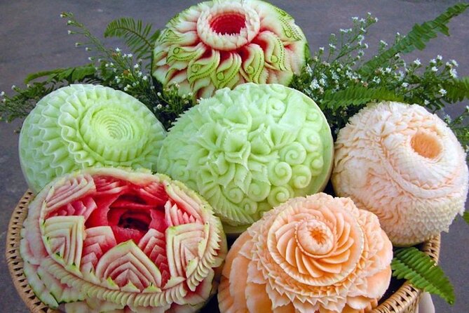 1 full day professional thai fruit and vegetable carving class Full Day Professional Thai Fruit and Vegetable Carving Class