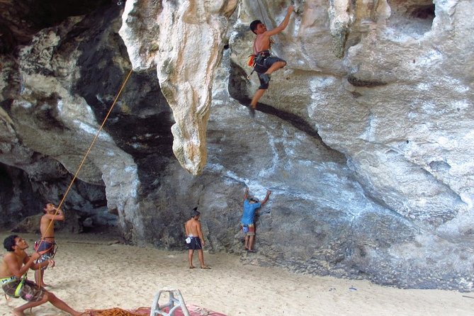 Full-Day Rock Climbing Course at Railay Beach by King Climbers From Krabi