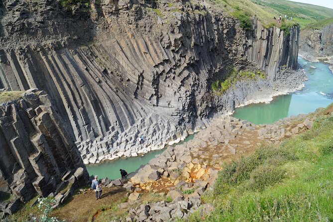 1 full day studlagil canyon and vok baths guided tour Full Day Stuðlagil Canyon and Vök Baths Guided Tour
