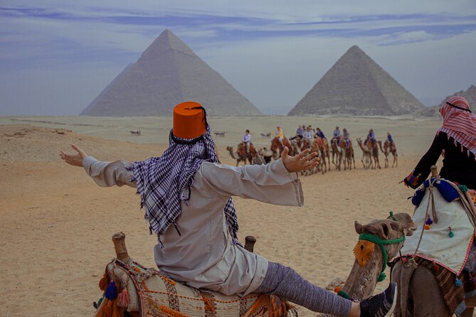 Full Day Tour To Giza Pyramids Memphis City Dahshur and Saqqara Pyramids