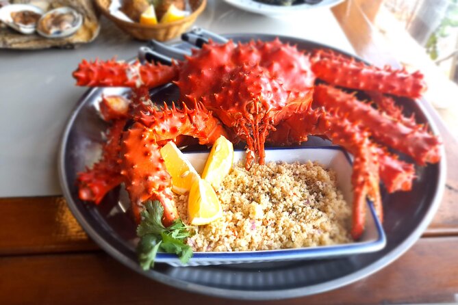 Gastronomic Experience With King Crab and Lunch in Puerto Almanza From Ushuaia