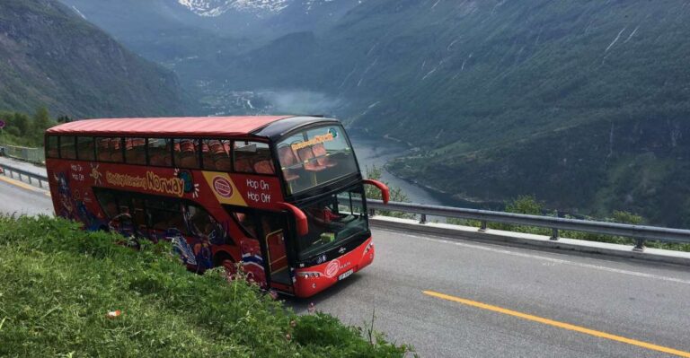 Geiranger: City Sightseeing Hop-On Hop-Off Bus Tour