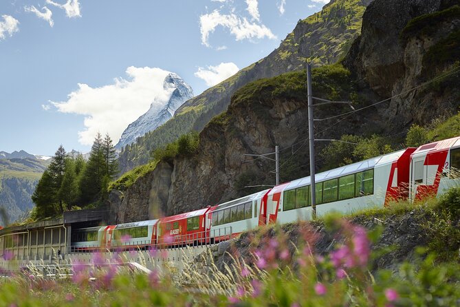 Glacier Express Train Reservation St. Moritz to Zermatt 2nd Class