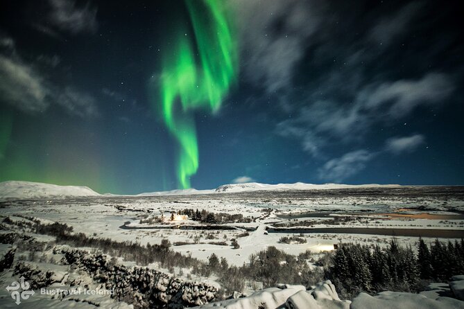 Golden Circle Secret Lagoon and Northern Lights Combo Tour