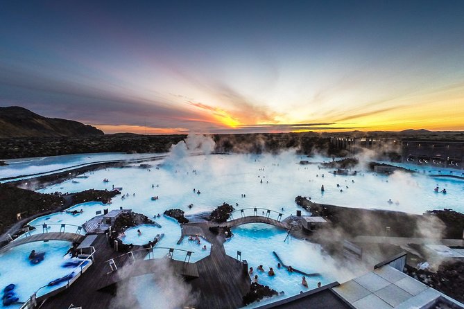 Golden Circle, Volcano Crater and Blue Lagoon Small-Group Tour